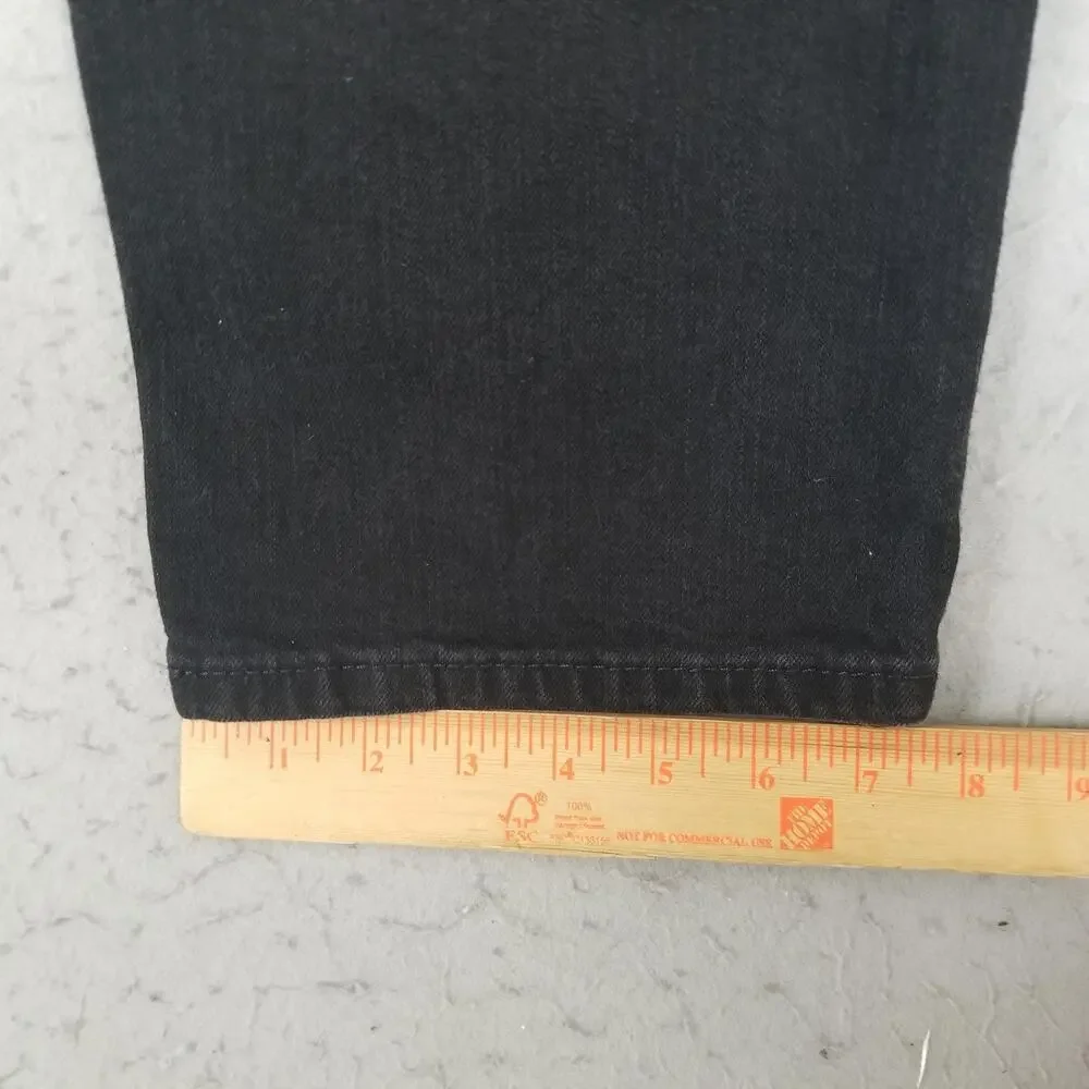 Levis 559 Jeans Mens‎ 34x30 Black Straight Leg Denim Mid Rise Casual Pants